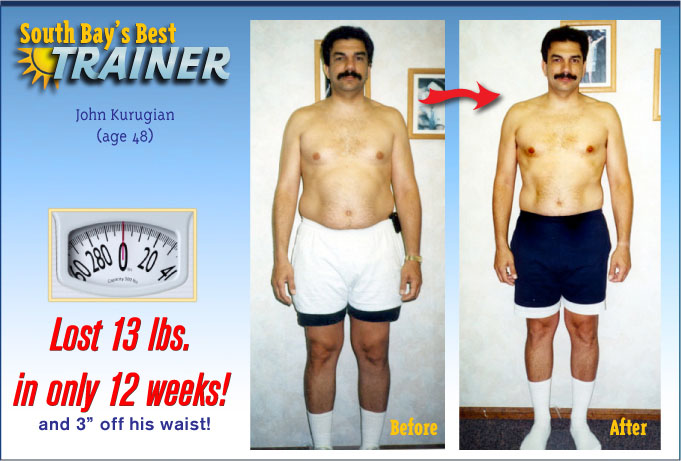 weight loss testimonial personal trainer fat loss program