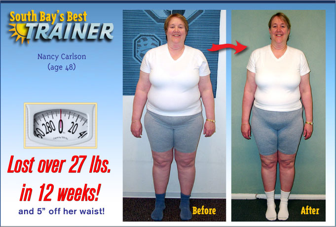 weight loss testimonial personal trainer fat loss program